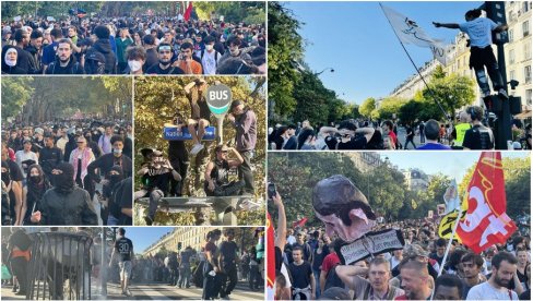ESKALACIJA HAOSA U FRANCUSKOJ: Novosti na ulicama Pariza - Počela druga faza operacije policije b(FOTO/VIDEO) ESKALACIJA HAOSA U FRANCUSKOJ: Novosti na ulicama Pariza - Počela druga faza operacije policije b(FOTO/VIDEO)