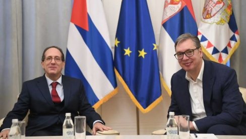 ВУЧИЋ СА ОДЛАЗЕЋИМ АМБАСАДОРОМ КУБЕ: Србија остаје посвећена продубљивању веза - Повезује нас искрено пријатељство (ФОТО)