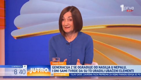 LJILJANA SMAJLOVIĆ: Blokaderi po parolama usmerenih protiv ljudi koji su protiv blokada, naginju ka fašizmu! (VIDEO) LJILJANA SMAJLOVIĆ: Blokaderi po parolama usmerenih protiv ljudi koji su protiv blokada, naginju ka fašizmu! (VIDEO)