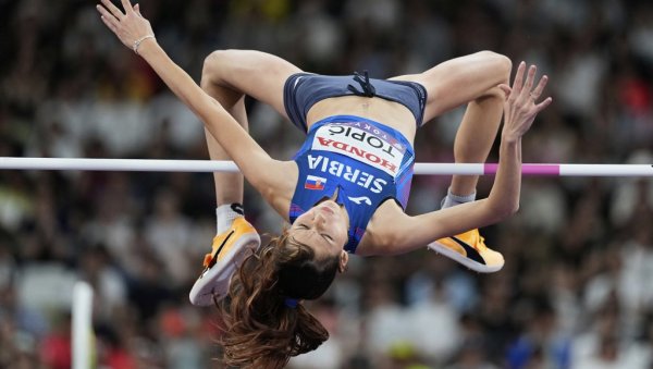 БРАВО! Ангелина Топић оборила државни рекорд у скоку увис у дворани