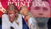 ОПРАШТАМ УБИЦИ Удовица убијеног Кирка заплакала пред 10.000 људи - Трамп је тешио ОПРАШТАМ УБИЦИ Удовица убијеног Кирка заплакала пред 10.000 људи - Трамп је тешио