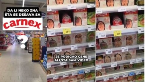 СНИМЦИ ИЗ МАРКЕТА ЗАПАЛИЛИ МРЕЖЕ: Царнеx уместо да појефтини, бахато диже цене!