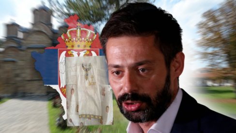 KRST I IME NA TUNICI ZA DESPOTA: Milan Vasić krsti sina na KiM (FOTO) KRST I IME NA TUNICI ZA DESPOTA: Milan Vasić krsti sina na KiM (FOTO)