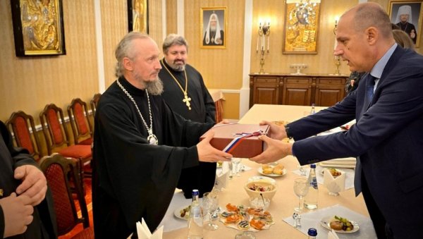 НА ПОЗИВ КОЛЕГЕ ХОЏАЈЕВА: Лончар у посети Белорусији - разговарао и са митрополитом Минска и Заславља