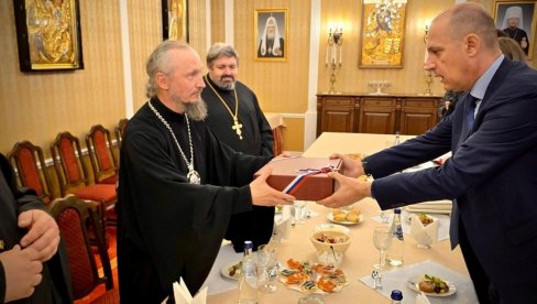 НА ПОЗИВ КОЛЕГЕ ХОЏАЈЕВА: Лончар у посети Белорусији - разговарао и са митрополитом Минска и Заславља НА ПОЗИВ КОЛЕГЕ ХОЏАЈЕВА: Лончар у посети Белорусији - разговарао и са митрополитом Минска и Заславља