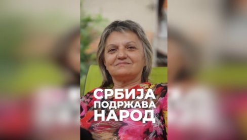СУПРУГА ПАЛОГ БОРЦА ЗАДОВОЉНА МЕРАМА ДРЖАВЕ: Верујем Вучићу (ВИДЕО)