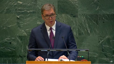ВУЧИЋ ОДРЖАО СНАЖАН ГОВОР ПРЕД ГС УН У ЊУЈОРКУ: На Косову и Метохији српска деца живе у атмосфери страха (ВИДЕО)
