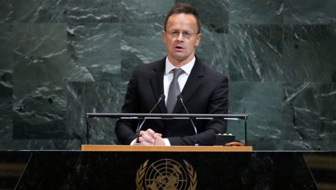 МАЂАРСКА ФОРМУЛА - БЕЗ РАТА: Сијартове поруке у УН МАЂАРСКА ФОРМУЛА - БЕЗ РАТА: Сијартове поруке у УН