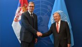 UVEK DOBAR I OTVOREN RAZGOVOR Vučić sa Guterešom o Kosovu i Metohiji, regionalnim pitanjima i brojnim temama