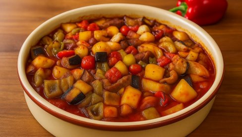 PEČENO MESO SA POVRĆEM: Recept za ukusno meso u aromatičnom sosu - Pravi izbor za porodični ručak ili večeru