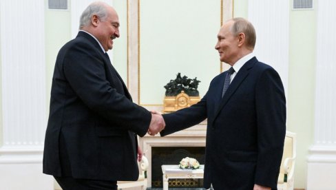 JUBILEJ: Putin čestitao Lukašenku Dan jedinstva naroda Rusije i Belorusije - tri decenije uspešne integracije