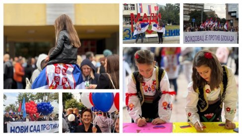 MIRNA ŠETNJA U VIŠE OD 200 MESTA: Skupovi Građani protiv blokada širom Srbije (FOTO)