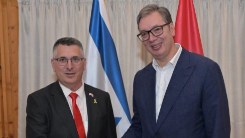 VUČIĆ JE JEDAN OD NAJIMPRESIVNIH LIDERA U EVROPI! Ministar spoljnih poslova Izraela: Imao sam čast da se danas sastanem s njim (FOTO)