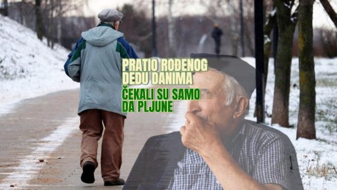 ZBOG PLJUVAČKE SVOG DEDE ZARADIO MILIONE: Pratili ga danima, čekali da pljune
