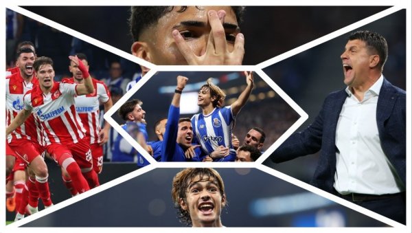 ШОКАНТАН КРАЈ МЕЧА ПОРТО - ЗВЕЗДА! Црвено-бели имали зицер за победу, а одмах потом у 89. минуту примили гол за пораз!