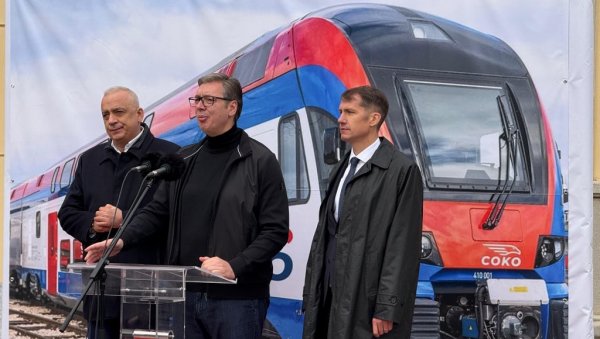 ЗА 70 МИНУТА ОД БЕОГРАДА ДО СУБОТИЦЕ: Соко јури 200 на сат - Вучић на пуштању у рад брзе пруге од Новог Сада до мађарске границе (ВИДЕО)