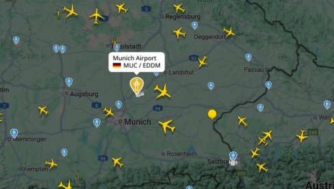 PONOVO HAOS U MINHENU: Zatvorene obe piste aerodroma, navodno uzrok dronovi (FOTO) PONOVO HAOS U MINHENU: Zatvorene obe piste aerodroma, navodno uzrok dronovi (FOTO)
