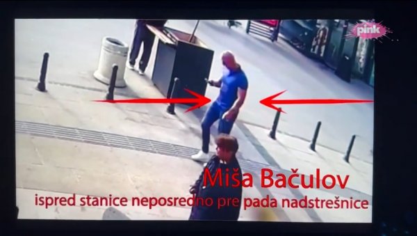 ВУЧИЋ ОТКРИО: Унезверени Миша Бачулов виђен код надстрешнице у Новом Саду неколико сати пре пада ВУЧИЋ ОТКРИО: Унезверени Миша Бачулов виђен код надстрешнице у Новом Саду неколико сати пре пада