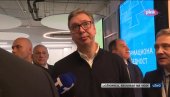 VUČIĆ SVEČANO OTVARA LOŽIONICU: Što krijete svi u regionu da je otvorena pruga? I na stadion ćemo ih pozvati da mogu da uživaju (VIDEO)