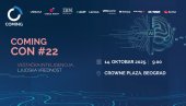 VEŠTAČKA INTELIGENCIJA, LJUDSKA VREDNOST: Počinje prestižna IT konferencija COMING CON #22
