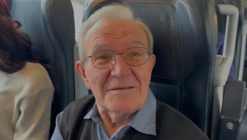 KONAČNO FANTAZIJA U SRBIJI: Građanin oduševljen brzom prugom (VIDEO)