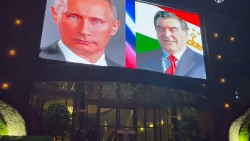 PUTIN DOPUTOVAO U POSETU TADŽIKISTANU: Ukazana mu ogromna počast na aerodromu (VIDEO) PUTIN DOPUTOVAO U POSETU TADŽIKISTANU: Ukazana mu ogromna počast na aerodromu (VIDEO)