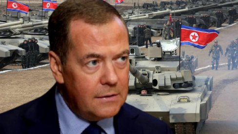 MEDVEDEV NA VOJNOJ PARADI U PJONGJANGU, RAZGOVARAO SA KIMOM: Vidimo ko je prijatelj, a ko ne (VIDEO) MEDVEDEV NA VOJNOJ PARADI U PJONGJANGU, RAZGOVARAO SA KIMOM: Vidimo ko je prijatelj, a ko ne (VIDEO)