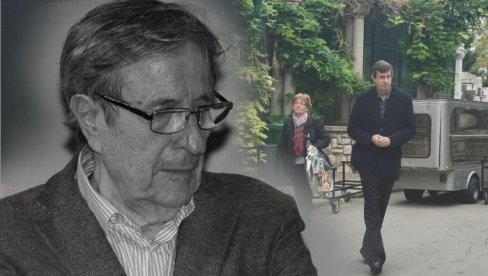 КРЕМАЦИЈА ЗДРАВКА ШОТРЕ: На Ново гробље први стигао његов син Марко (ФОТО)