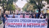 ОДРЖАНИ СКУПОВИ У ЗНАК ПОДРШКЕ СРБИМА НА КИМ: Грађани који се противе блокадама окупили се у више од 200 места
