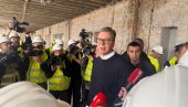 RADOVI NA KLINICI U VIŠEGRADSKOJ BIĆE GOTOVI ZA DVE GODINE Vučić: To je najveće porodilište gde je i baza za matične ćelije i banka ćelija