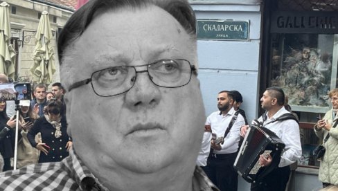 ХАЛИДУ У ЧАСТ: Окупили се Београђани на Скадарлији (ВИДЕО)