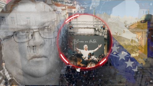ХАЛИДУ У ЧАСТ: Окупили се Београђани на Скадарлији (ВИДЕО)