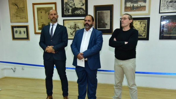 У ЋУПРИЈИ ИЗЛОЖБА ИЗ КОЛЕКЦИЈЕ БОЖИДАРА ДЕСПОТОВИЋА: Радови српских уметничких великана 20. века (ФОТО)