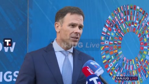 SINIŠA MALI U VAŠINGTONU: Srbija se i dalje dobro drži (VIDEO)
