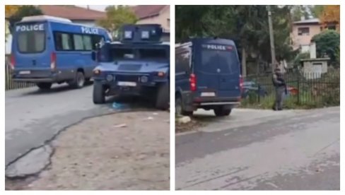 КУРТИ ОПЕТ ДИВЉА НА СЕВЕРУ КИМ: Оклопна возила у Звечану и Зубином Потоку, у току претреси на више локација (ФОТО) КУРТИ ОПЕТ ДИВЉА НА СЕВЕРУ КИМ: Оклопна возила у Звечану и Зубином Потоку, у току претреси на више локација (ФОТО)