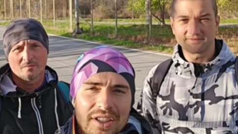 ХУМАНИТАРНИ ПУТ ПРИПАДНИКА МУП: После више од 10 дана пешачења, настављају пут ка Хиландару (ВИДЕО) ХУМАНИТАРНИ ПУТ ПРИПАДНИКА МУП: После више од 10 дана пешачења, настављају пут ка Хиландару (ВИДЕО)