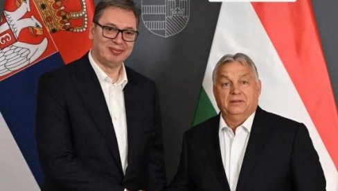 ВУЧИЋ СА ОРБАНОМ: Имамо изванредне односе, желимо да их још више оснажимо кроз енергетску срадњу ВУЧИЋ СА ОРБАНОМ: Имамо изванредне односе, желимо да их још више оснажимо кроз енергетску срадњу