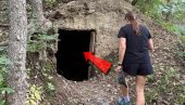 TAJNOVITI ULAZ: Šetali kroz šumu - iznenadilo ih je ono što su NAŠLI! Čemu je OVO služilo? (FOTO)