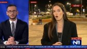 РЕПОРТЕРКА Н1 ОДУШЕВЉЕНА БРОЈЕМ ПОДРЖАВАЛАЦА ВУЧИЋА: Заиста се скупио велики број људи испред Скупштине и управо скандирају АЦО, СРБИНЕ