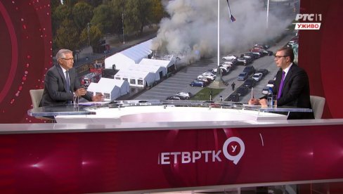 РЕЧ ЈЕ О ТИПИЧНОМ ХИБРИДНОМ РАТУ Вучић: Разбијају просторије СНС-а, спаљују, опет они жртве - Јесмо ли сви будале? РЕЧ ЈЕ О ТИПИЧНОМ ХИБРИДНОМ РАТУ Вучић: Разбијају просторије СНС-а, спаљују, опет они жртве - Јесмо ли сви будале?