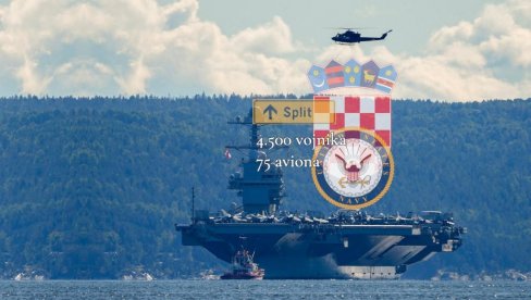 АМЕРИ СЕ УКОТВИЛИ: Зашто је највећи ратни брод на свету стигао у Сплит? Никада већи није изграђен - 4.500 војника и 75 авиона АМЕРИ СЕ УКОТВИЛИ: Зашто је највећи ратни брод на свету стигао у Сплит? Никада већи није изграђен - 4.500 војника и 75 авиона