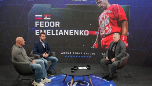 Јемељаненко ЕКСКЛУЗИВНО у емисији Арене Фајт позвао Кро Капа на борбу у Београду Јемељаненко ЕКСКЛУЗИВНО у емисији Арене Фајт позвао Кро Капа на борбу у Београду