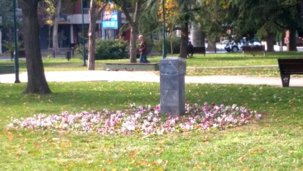 ВАНДАЛИЗАМ У ПАРКУ: Са постамента уклоњена биста „Српкиње“