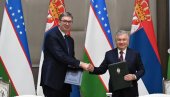 ВУЧИЋ ИЗ УЗБЕКИСТАНА: Потписали смо велики број билатералних споразума (ФОТО)