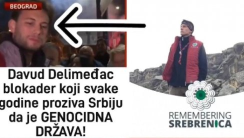 SKANDAL: Blokaderi pogačom i solju dočekuju Davida Delimeđca koji smatra da je Srbija počinila genocid (VIDEO) SKANDAL: Blokaderi pogačom i solju dočekuju Davida Delimeđca koji smatra da je Srbija počinila genocid (VIDEO)