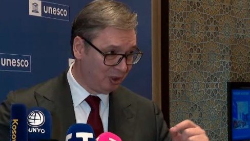 NIT SAM FASCINIRAN NITI ME ZANIMA NIKO OD NJIH Vučić o blokaderima: Neka kažu šta hoće...