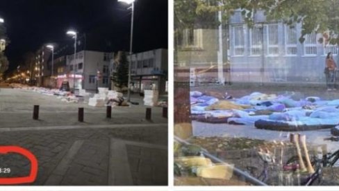 СЦЕНОГРАФИЈА ЈЕ ПОСТАВЉЕНА, САМО ГЛУМАЦА НЕМА НИГДЕ! Комичне сцене из Инђије - Блокадери доживели фијаско (ФОТО) СЦЕНОГРАФИЈА ЈЕ ПОСТАВЉЕНА, САМО ГЛУМАЦА НЕМА НИГДЕ! Комичне сцене из Инђије - Блокадери доживели фијаско (ФОТО)