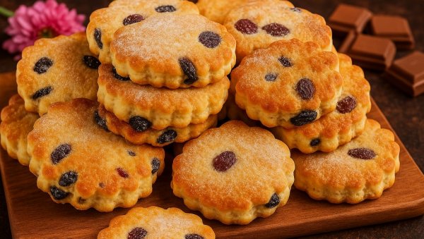 УКУСНИ КОЛАЧИЋИ СА ПАВЛАКОМ И СУВИМ ГРОЖЂЕМ: Мирисни, мрвичасти и пуни укуса УКУСНИ КОЛАЧИЋИ СА ПАВЛАКОМ И СУВИМ ГРОЖЂЕМ: Мирисни, мрвичасти и пуни укуса