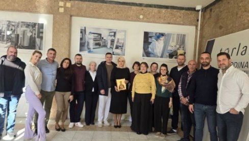 ОДЛАЗИМ ПОНОСНА НА СВЕ ШТО СМО ЗАЈЕДНО ОСТВАРИЛИ Кисић Тепавчевић се опростила од својих колега са Торлака на емотиван начин (ФОТО)