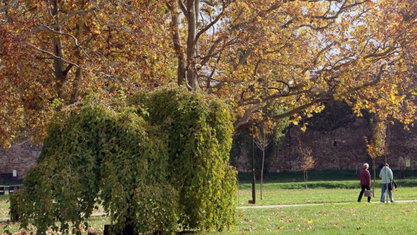 ВРЕМЕ КАО УСРЕД ПРОЛЕЋА: Ове температуре сигурно нисте очекивали у другој половини новембра